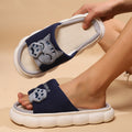 Cute Cartoon Kitten Home Slippers For Women