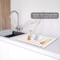 Diatomite Tableware Drying Mat Foldable Kitchen