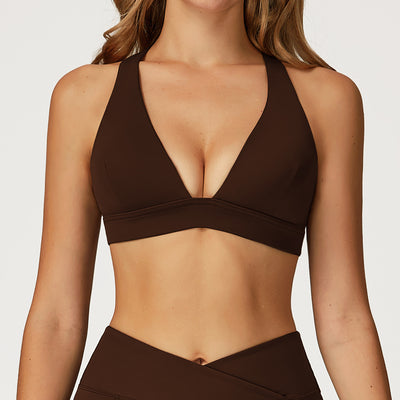 Cross Back High-grade Sports Bra For Women