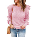New Style Thickened Solid Color Sweater Women's Loose