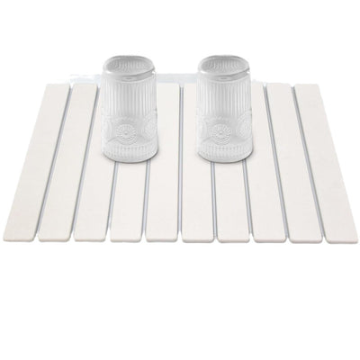 Diatomite Tableware Drying Mat Foldable Kitchen