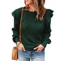 New Style Thickened Solid Color Sweater Women's Loose