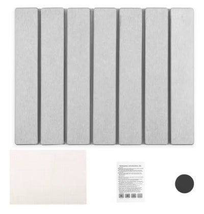 Diatomite Tableware Drying Mat Foldable Kitchen