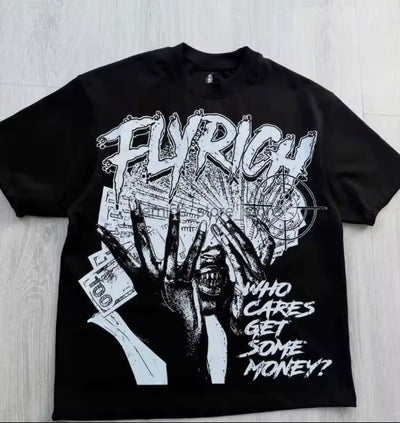 Y2K Harajuku Oversized Cartoon T-Shirt – Unisex Streetwear