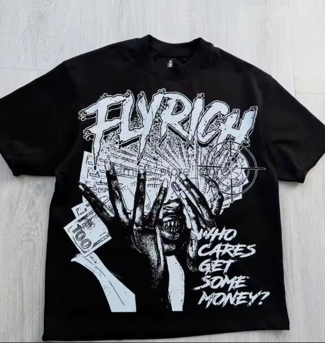 Y2K Harajuku Oversized Cartoon T-Shirt – Unisex Streetwear